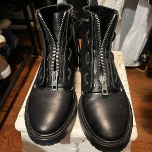 Rag & Bone Cannon Zip front Boots
